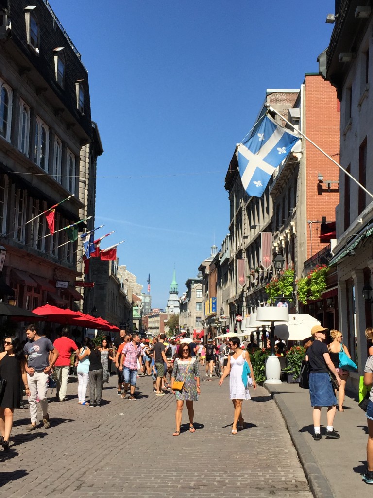 Street scene around the Old Port area