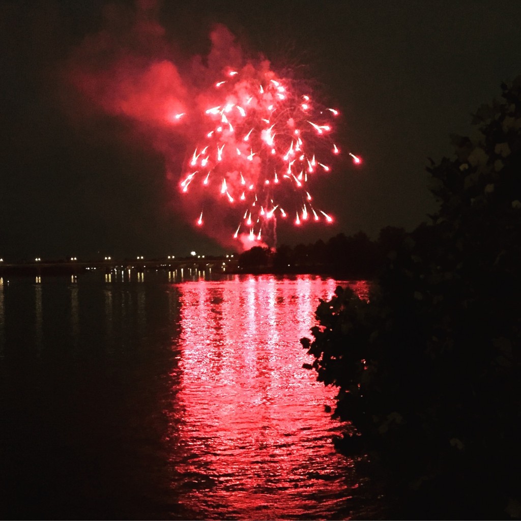 Fireworks over the Susquehanna, Harrisburg