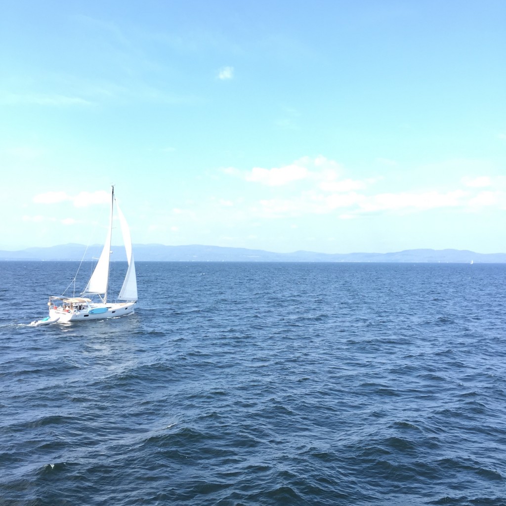 Toured Lake Champlain