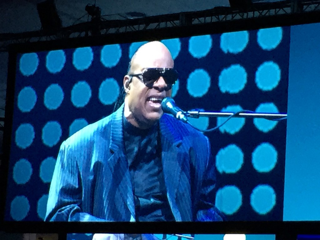 Stevie Wonder at Dreamforce 2015