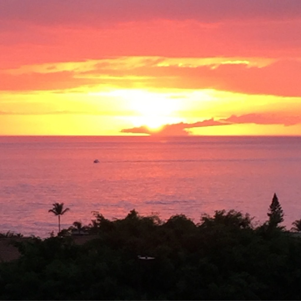 Sunset in Kona