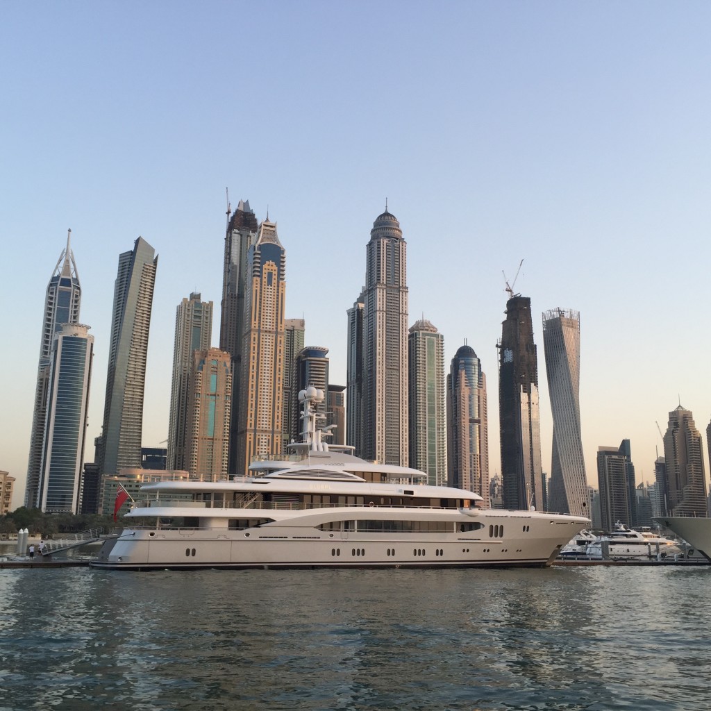 Dubai Marina Skyline