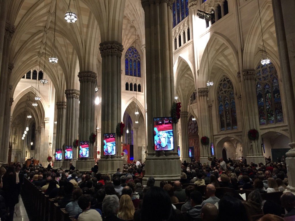 Sunday Mass at St. Patricks, NYC