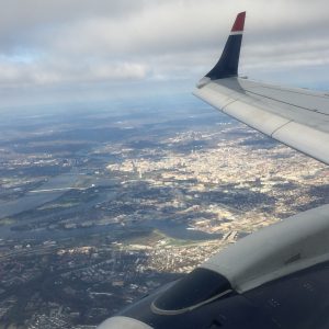 Downtown DC from above. 