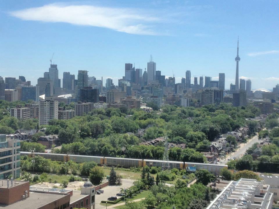 View of Toronto from Casa Loma