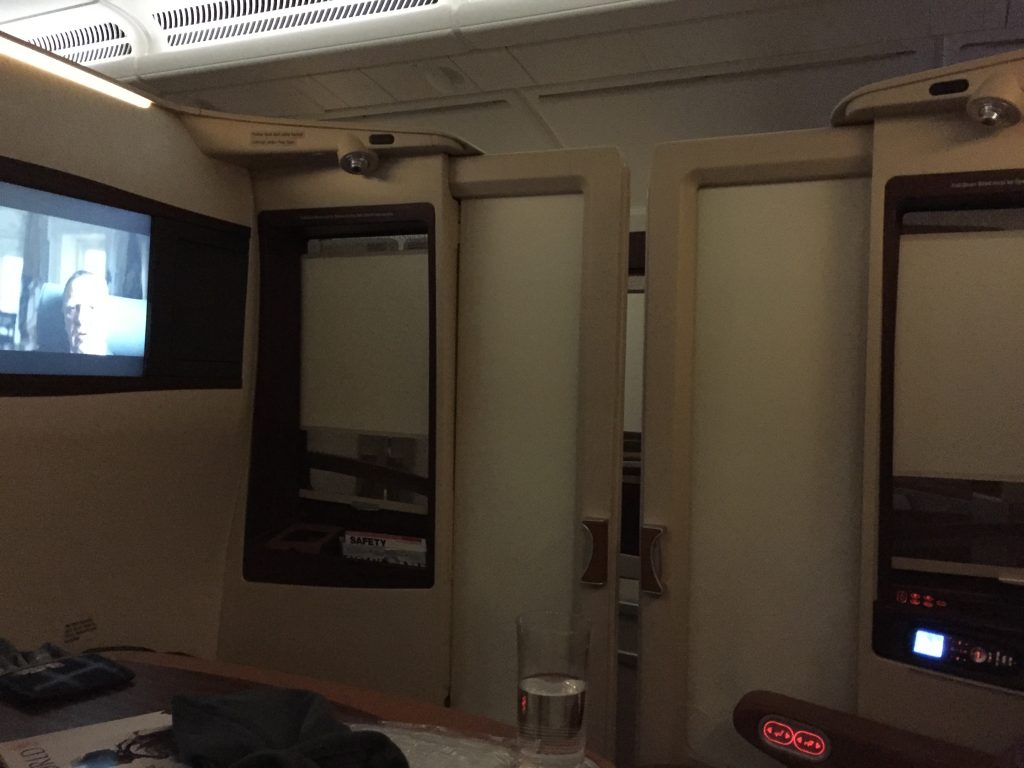 Singapore Suites Class with door closed