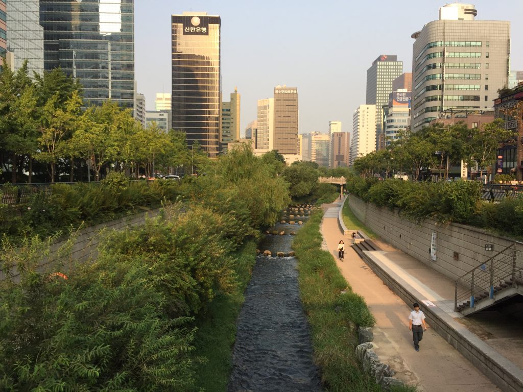 Changyecheon in Seoul