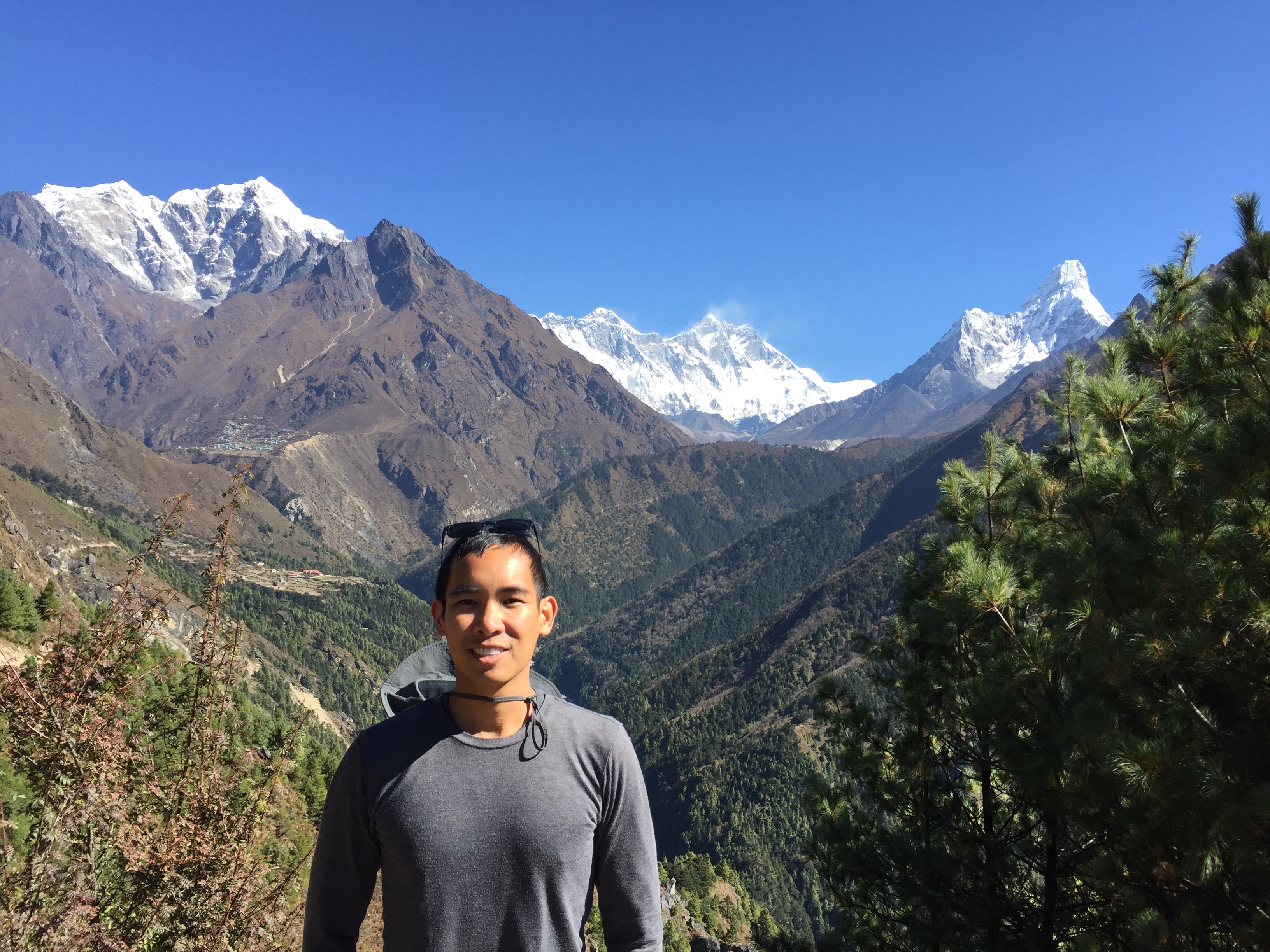 View of Ama Dablam