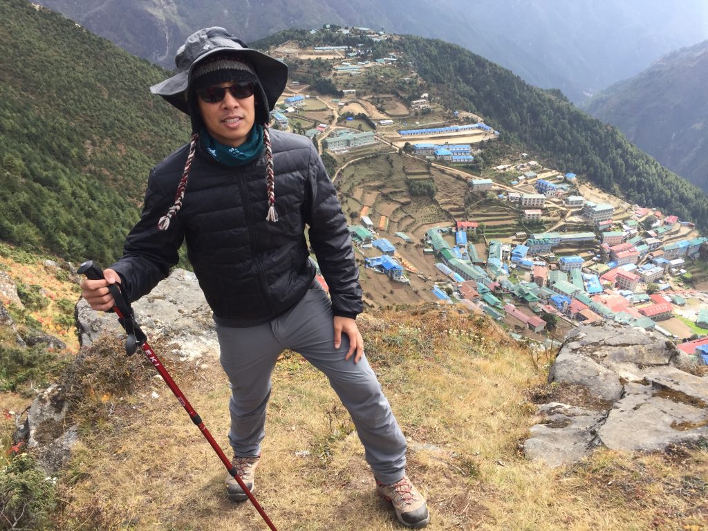 View of Namche Bazaar