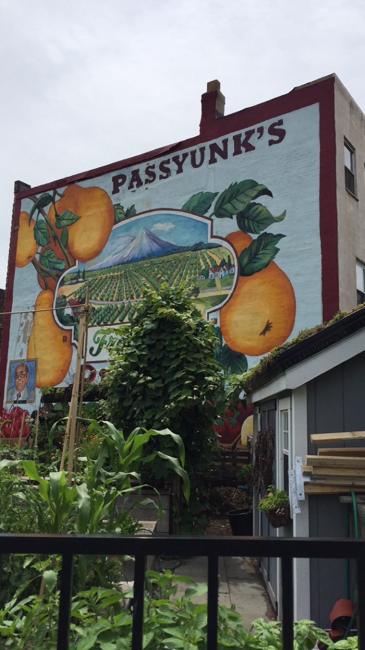 Mural in Passyunk, South Philadelphia