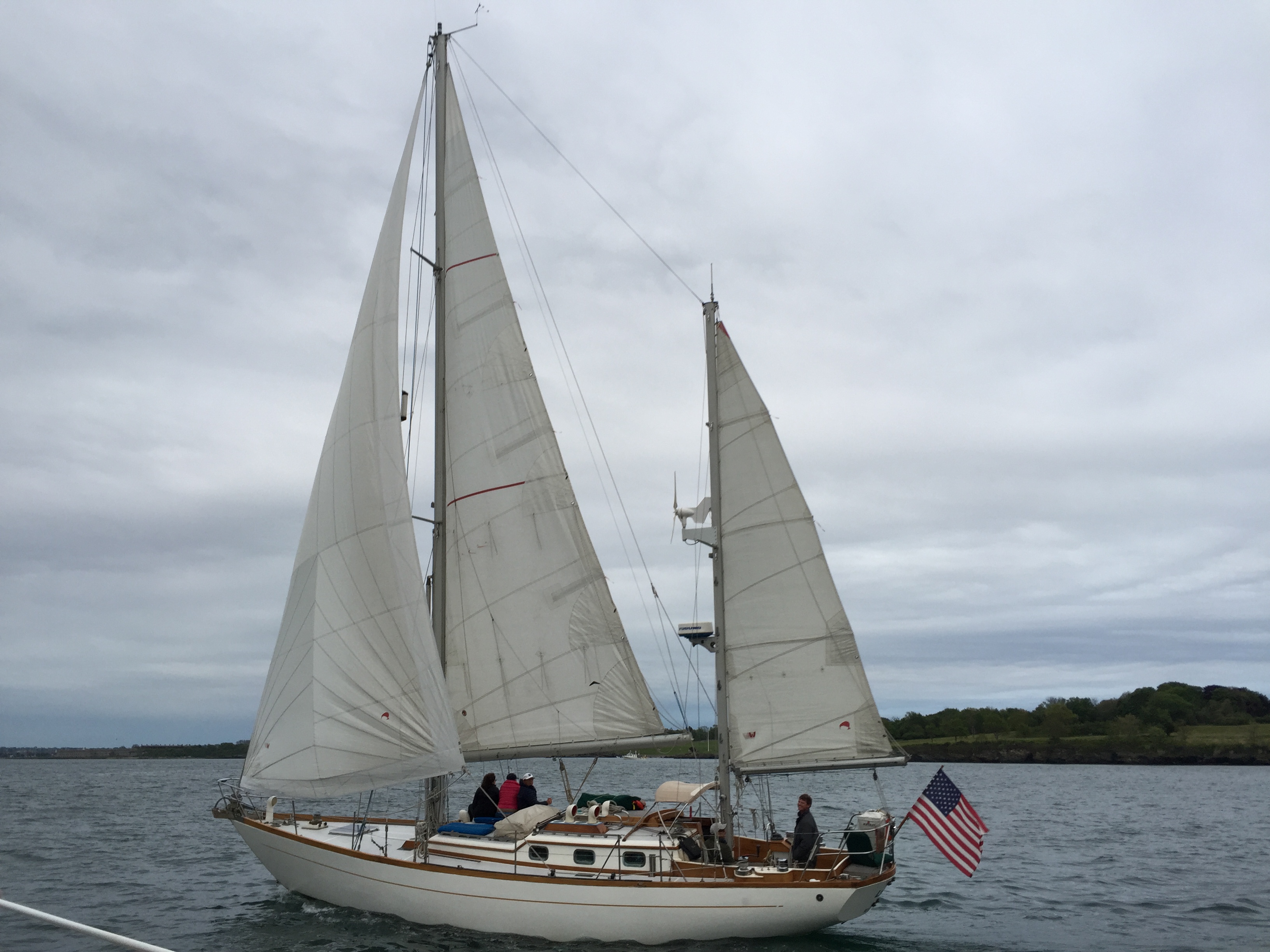 Sailboats in Newport