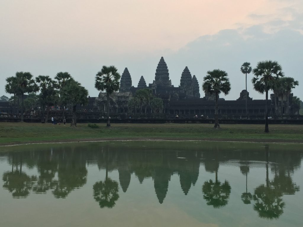 Sunrise at Angkor Wat!
